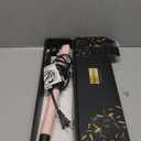 Wavytalk 1 Inch Rotating Curling Iron, Curl Cycle, Automatic Curling Wand for Long Hair, Get Effortless Beach Waves with Self Spinning Barrel up to 430F with Home Button, Dual Voltage, Pale Pink