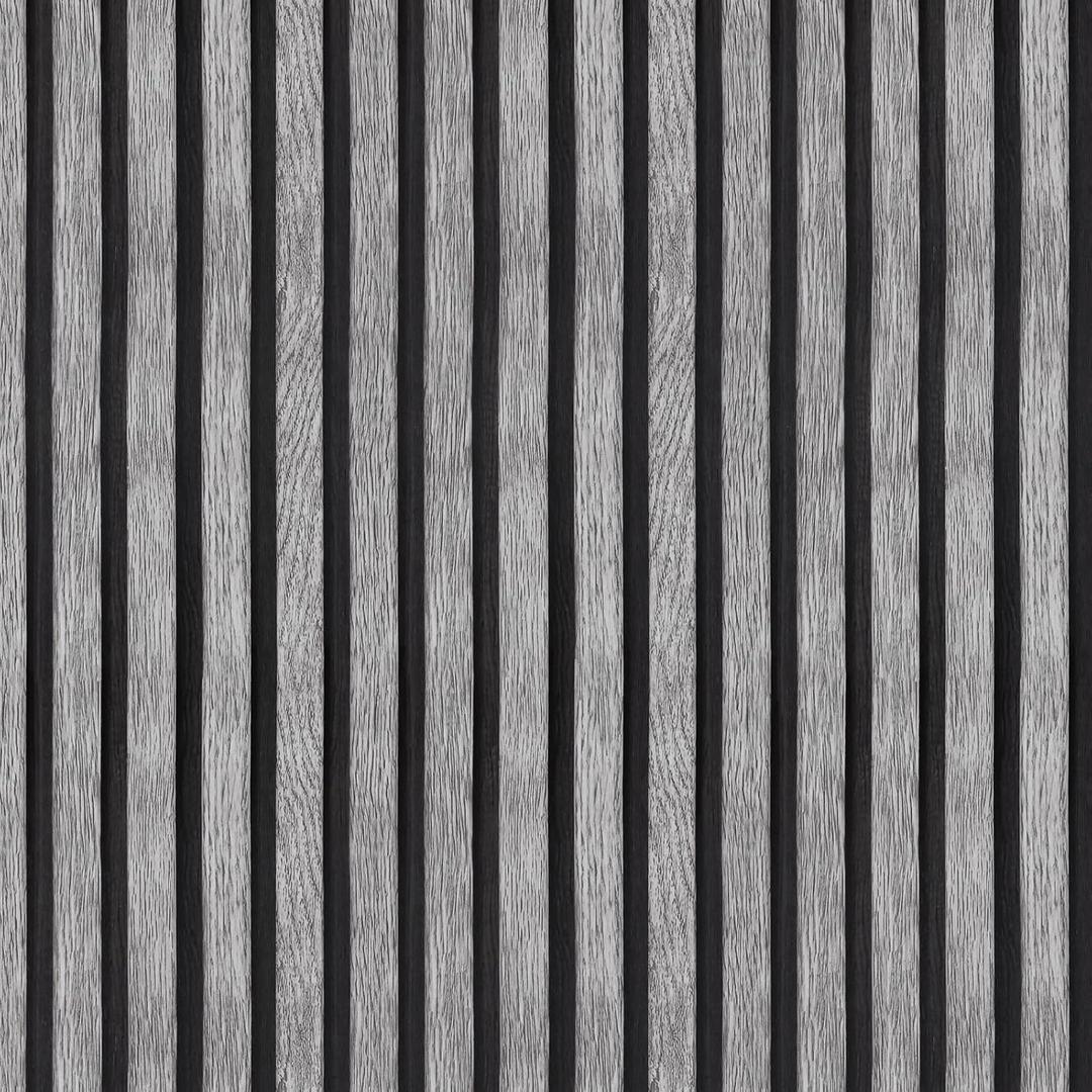 Yun-aeon Natural Wood Peel and Stick Wallpaper Grey Wood Slats - 17.3"x 300" Self-Adhesive Waterproof Vinyl Removable Wall Paper for Wall Decor Bedroom , Gray 