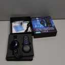 2-in-1 Dog Shock Collar & Dog Bark Collar - Smart Anti Barking Dog Training Collar with 5 Adjustable Sensitivity & 3300FT Remote for All Breeds IP67 Waterproof E-Collar (Black)