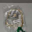 Brushed Gold Towel Ring for Bathroom 2 Pack, Kitchen Bath Towel Holder Hangers Wall Mount Heavy Duty Stainless Steel