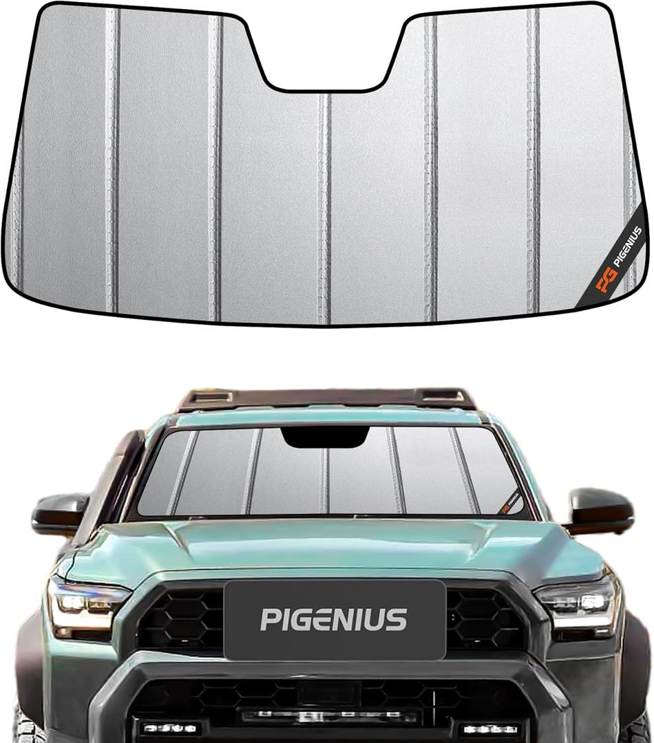 Windshield Sunshade for Toyota Tacoma 2024-2025 Front Window Sun Shade - Safeguard