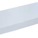 Replacement Toilet Tank Lid - Universal Fit - White Plastic - Inside Dimensions: 19-1/4" x 6-9/16" - Made in USA