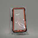 FNTCASE for iPhone 17 Pro-Max Case: Military Grade Rugged Phone Cover with Kickstand & Belt Clip Holster | Shockproof TPU Protection Bumper Matte Textured Design | Heavy Duty Protector Orange