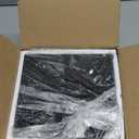 MyGift Dry Erase Marker Holder 10 Slots Whiteboard Marker Holder for Wall Dry Erase Eraser Holder Wall Mount Black