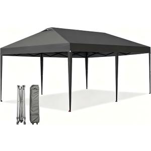 Garvee 10x20ft Pop Up Canopy Tent, Heavy Duty Outdoor Instant Gazebo