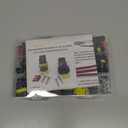 352Pcs Waterproof Car Electrical Connector Terminals Automotive Electrical Wire Connector Plug Kit 1/2/3/4 Pin Connectors Male and Female