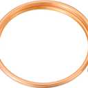 MECCANIXITY T2 Copper Tubing 0.28"ID x 13/32"OD x 3.28Ft, 99% Pure Copper Refrigeration Tube Seamless Flexible Coil Pipe for HVAC System, Air Conditioning, Refrigerator, Industry, DIY