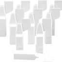 3M OEM Match Wing Nozzle, 1K Tip, 33992, Pack of 10 Nozzles, OEM Bead Style, for Automotive Sealing, Hem Flange, Door Skin Repair, Look and Texture Replication for Collision Repair