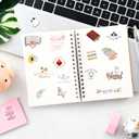 4 x 178 Pcs Christian Water Bottle Stickers, Soft Retro Biblical Christian Stickers for Prayer Board Journaling Laptop, Inspirational Religious Gifts for Kids, Girls, Women (Faith178)