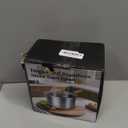 1.5QT Saucepan with Lid, Uncoated Non-Toxic Stainless Steel Sauce Pan, Induction Base Sauce Pot with Staly-Cool Handle for Most Cooktops, Dishwasher Safe