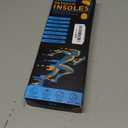 Kelaide Arch Support Insoles Relief Plantar Fasciitis, Comfort Orthotic Inserts for Flat Feet, Feet Pain, Pronation, Shoes Insoles for Men and Women Blue (Men's(10-10.5)/Women's(12-12.5))