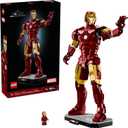 LEGO Marvel Iron Man Mark 3 Collectors Edition Building Set - Poseable Super Hero Construction Kit W/Mark 3 Minifigure for Adults, Ages 18+ - Collectible Gift Idea for Birthdays - 76344