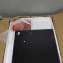 HOOBRO 8 Tiers Vertical Shoe Rack, Wooden Shoe Storage Organizer with Hooks, Narrow Shoe Tower for 8 Pairs, Space Saving, for Entryway, Living Room, Bedroom, Black BK07XJ01