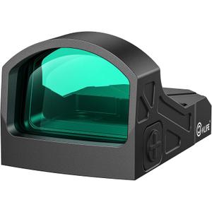 CVLIFE WolfCloak X03 Motion Awake Green Dot Sight for RMR Footprint, 3 MOA Reflex Sight with 0.33" Ultra-Low Profile & 24mm Lens for Full-Sized Pistols, Optics Adapter for MOS & 21mm Picatinny Base