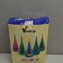 Y- STOP Kids Pod Swing Seat, Hanging Hammock Chair Swing with Inflatable Pillow, Sensory Swing Chair with Pocket for Outdoor and Indoor (Pink and Blue) pcs