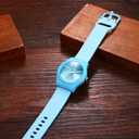 Avaner Silicone Strap Wrist Watches Analog Quartz Candy Color Sports Wristwatch (Blue)