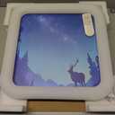 Light With Moose Picture19x19inch Top With Controller