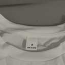Just Kiss me Shirt White  Medium