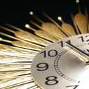 27" Gold Mid Century Modern Wall ClockBattery Operated Decorative Decorative Metal Wall Clock for Living Room/Bedroom/Office/Bathroom Wall Art&Clocks
