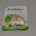 Bukihome 8 PCS Toe Protectors, Silicone Toe Caps Closed Toe Surface Fabric Sleeve Protectors, Prevent Pain Relief for Corns, Blisters and Ingrown Toenails (2PCS Large Size+ 6PCS Medium Size)[Upgrade] (8 Piece Set)