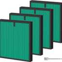 4 Pack HY4866 Air Purifier Replacement Filter Compatible with MORENTO HY4866 WESTHEY HY4866 Air Purifier and YIOU M1 Air Cleaner Pet Dander Version HY4866 Replacement Filter Green