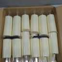 CLTNIKET 24 Pack LED Flameless Candles Set(14/ 16/ 18cm), Battery - Operated with 4 Remotes, Clear, Timer & Flickering/ Steady Modes for Home décor, Wedding, Patio, Outdoor