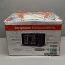 Gourmia Toaster Oven Air Fryer Combo 17 cooking presets 1700W french door digital air fryer oven 24L capacity accessories, convection rack, baking pan tray recipe book GTF7460, Large, Black