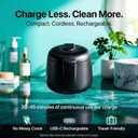 Cleansing Pod PRO + UV | Rechargeable Ultrasonic Retainer Cleaner Machine | 48kHz Ultrasonic Dental Pod for Mouthguard, Dentures & Aligners | 3 Cleaning Modes | Tablets Included