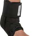 DonJoy Stabilizing Pro Ankle Support Brace, Black, Medium