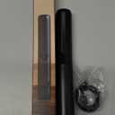 CIRCLE JOY Rechargeable Milk Frother Hanheld, Dual Coil Whisk Head Electric Coffee Frother, Portable Hand Frother Wand Drink Mixer for Matcha Lattes Cappuccino, Kitchen Gifts, Black