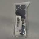 25 Pieces Rubber Washer Heavy Duty Abrasion Resistant Rubber, 1 Od x 1/4 ID x 1/8 Thickness Flat Washer Flat Grommets for Bolts Spacers, Vibration Suppression