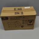 M MCIRCO [5-Pack, 36 oz] Glass Meal Prep Containers 3 Compartment with Lids, Glass Lunch Containers,Food Prep Lunch Box,Bento Box,Microwave, Oven, Freezer, Dishwasher (4.5 Cups) (Gray)