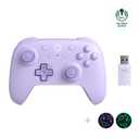 8Bitdo Ultimate 2C Hall Effect Joysticks and Hall Triggers Wireless Controller for Windows PC and Android, with Remappable L4/R4 Bumpers, Turbo function & Rumble vibration (Purple)