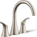 KOHLER Simplice Deck-Mount Bath Faucet Trim (Vibrant Brushed Nickel)