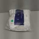 Wrap Around Dust Ruffle Bed Skirt - White - for Queen Size Beds with 12 Inch Drop - Easy Fit Elastic Strap - Adjustable Pleated Bed skirt w/Brushed Fabric - Wrinkle Free - for Women, Men, Kids & Teens