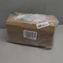 Leyndo 9 Pcs Pink Classic Artificial Mini Christmas Tree Sisal Bottle Brush Trees with Wood Base Christmas Pine Trees for Autumn Winter Holiday Home Kitchen Party Decor