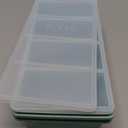 Silicone Freezer Trays with Lids, 1-Cup Soup Container Style Ice Cube Trays for Freezer - Leakproof, Dishwasher,Oven Safe, Stackable, Ideal for Frozen Broth, Leftovers & Meal Prep, BPA Free 2 Pack (Green)