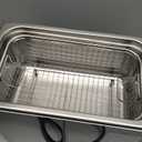 CREWORKS 3L Digital Ultrasonic Cleaning Machine with Degas and Gentle Mode, 120W Ultrasonic Cleaner Machine with Heater and Timer, 0.8 gal Ultrasound Cleaner for Retainer Watch Denture Glasses More