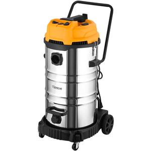 Hoteche 20 Gallon Wet Dry Vacuum Cleaner, Industrial Shop Vac with 5-Piece Accessories, Dual-Motor, Metal Tank, for Garage, Workshop, Basement Flood Cleanup
