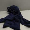 Dog Winter Coat for Large Medium Small Dogs, Warm Fleece High Collar Full Body Dog Jumpsuit Comfortable Onesie Apparel (Dark Blue, 5X-Large) (5XL(Reference Weight 65-88 lbs))