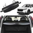 Cargo Cover for Honda CRV 2023 2024 2025 CR-V Accessories Trunk Cover Extra Cover Style Rear Trunk Security Cover Shielding Shade, Black
