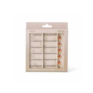 BKLYN MUSHROOM COCKTAIL PICKS | Stainless Steel 12Pcs