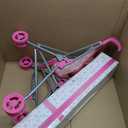 Dream Collection, Doll Stroller - Metal Fold Up and Down Umbrella Stroller for Realistic Pretend Play, Pink - 23”
