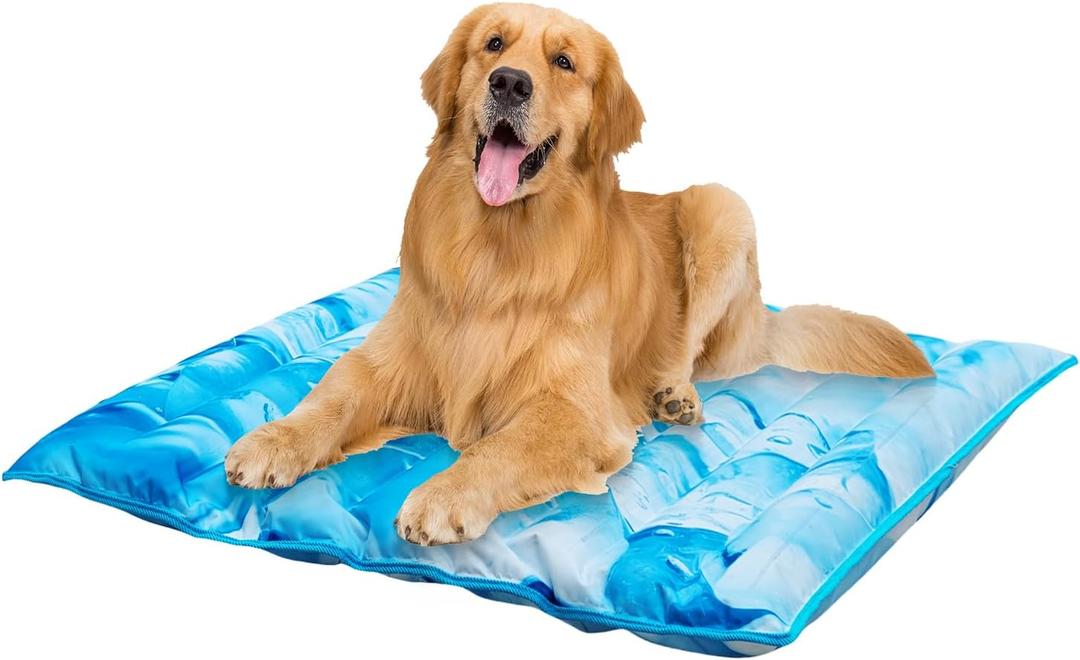 Dog Cooling Mat,Pet Cooling Mat for Dogs and Cats,Easy Washable,Suitable for all types of pets,Summer Keep Your Pet Cool (29.5X29.5in)