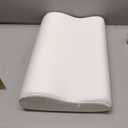 Tempur-Pedic TEMPUR-Ergo Neck Pillow, Medium Profile, White