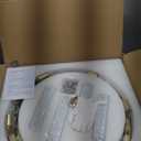 24'' Modern Gold Crystal Chandeliers, 12-Lights K9 Crystal Luxury Raindrop Chandelier Light Fixture,3 Colors Contemporary Pendant Ceiling Light for Dining Room Living Room Entryway Foyer