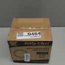 JOLLY CHEF 100% Compostable Small Paper Plates, 200 Pack 6 Inch Heavy Duty Dessert Plates, Disposable Biodegradable Eco-Friendly Sugarcane, Bulk White