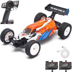 Serpent 1:24 Mini RC Car with Gyro, 1/24 Scale 2.4GHz Off-Road RC Car, All Terrain Off-Road Buggy RTR, High Performance with 2 Battery 1 USB Data Cable