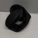 VEKDA Ear Muffs for Men Winter Warmers Foldable Men's Earmuffs Adjustable Suede Ear Covers for Cold Weather Black