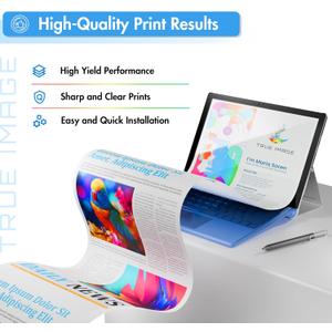 TRUE IMAGE Compatible 410A Toner Cartridge Replacement for HP 410A 410X 410 CF410A CF411A  CF413A Color Laserjet Pro MFP M477fnw M477fdw M477fdn M452dn M452nw M477 Printer (3 Pack)